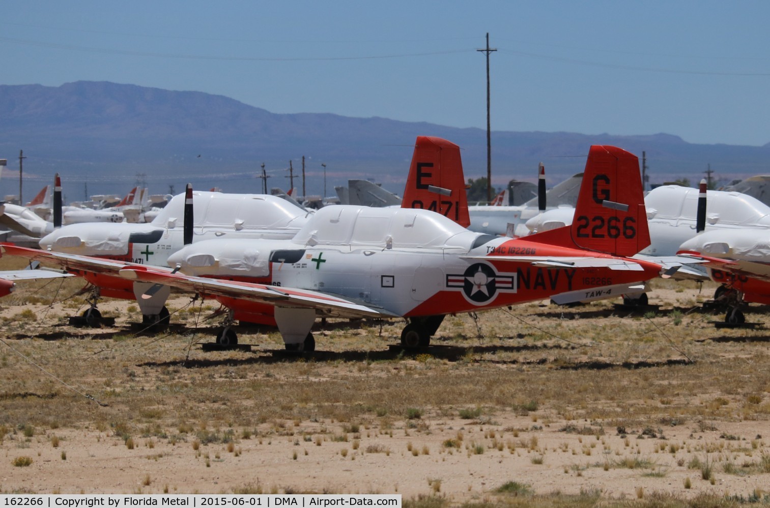 162266, Beech T-34C Turbo Mentor C/N GL-264, T-34C Mentor