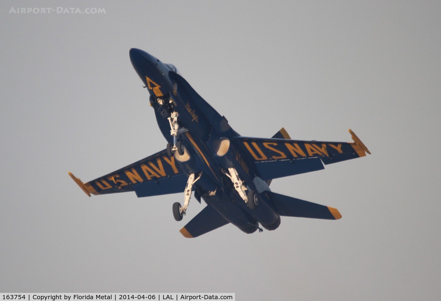 163754, 1989 McDonnell Douglas F/A-18C Hornet C/N 0829/C112, Blue Angels