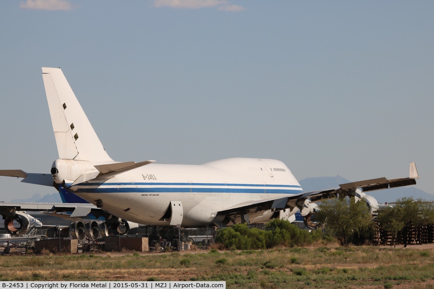 B-2453, 1993 Boeing 747-412/BCF C/N 27134, Air China 747-400