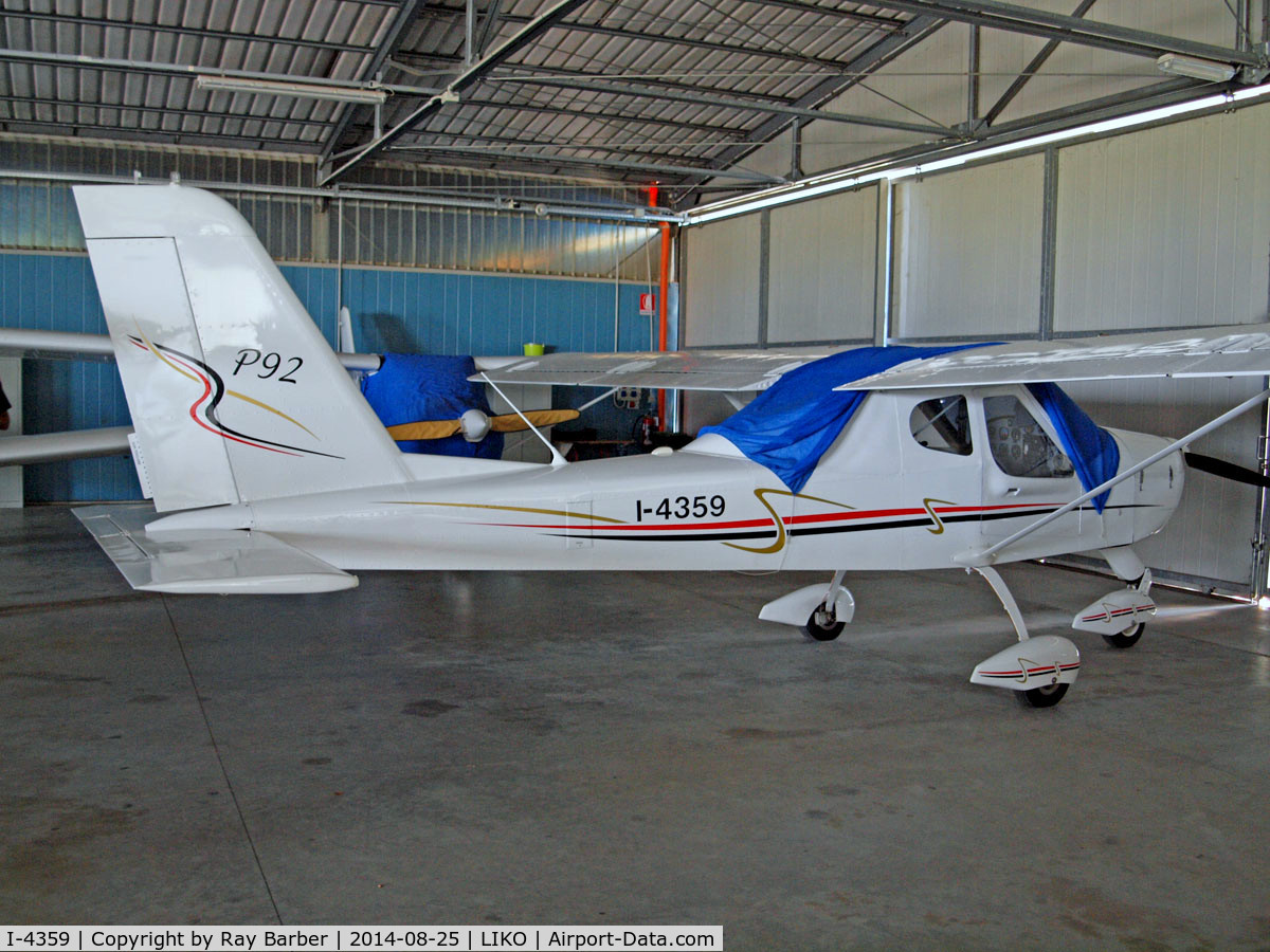 I-4359, Tecnam P-92 Echo C/N Not found I-4359, Tecnam P.92 Echo [Unknown] Bologna-Ozzano Del'Emilia~I 25/08/2014