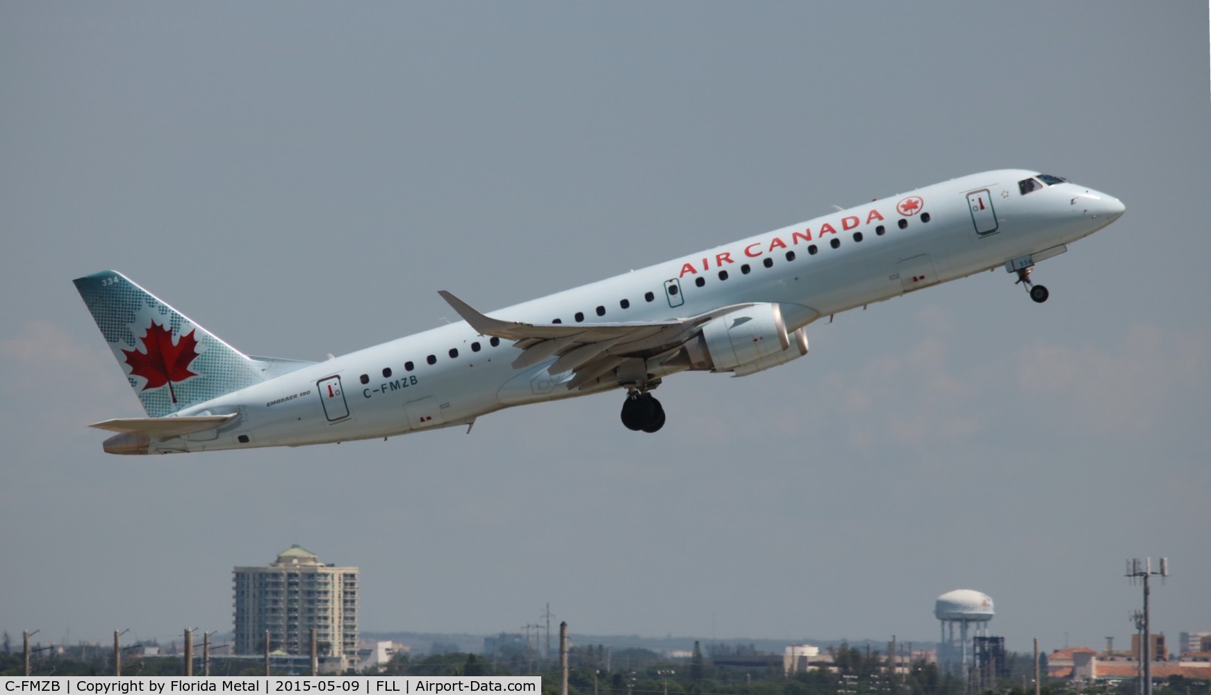 C-FMZB, 2007 Embraer 190AR (ERJ-190-100IGW) C/N 19000111, Air Canada