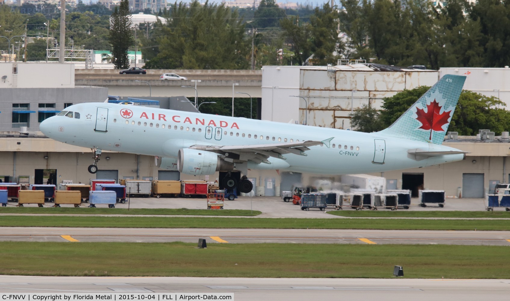 C-FNVV, 1993 Airbus A320-211 C/N 404, Air Canada