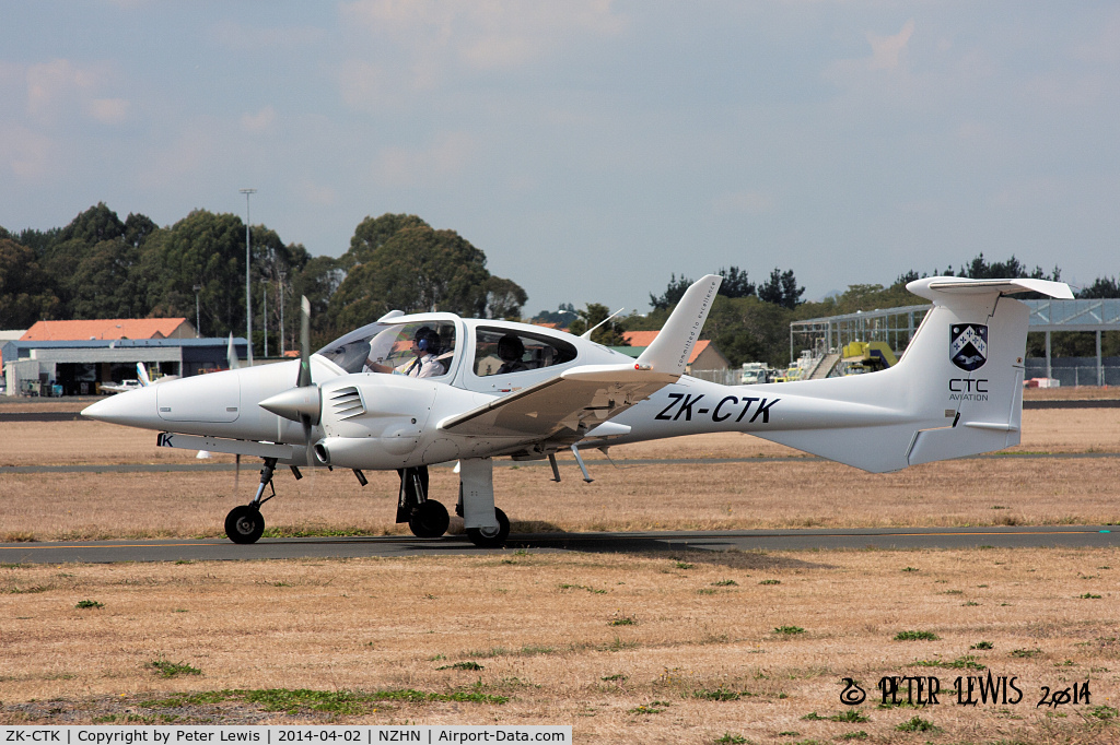 ZK-CTK, 2006 Diamond DA-42 Twin Star C/N 42.103, CTC Aviation Training (NZ) Ltd., Hamilton