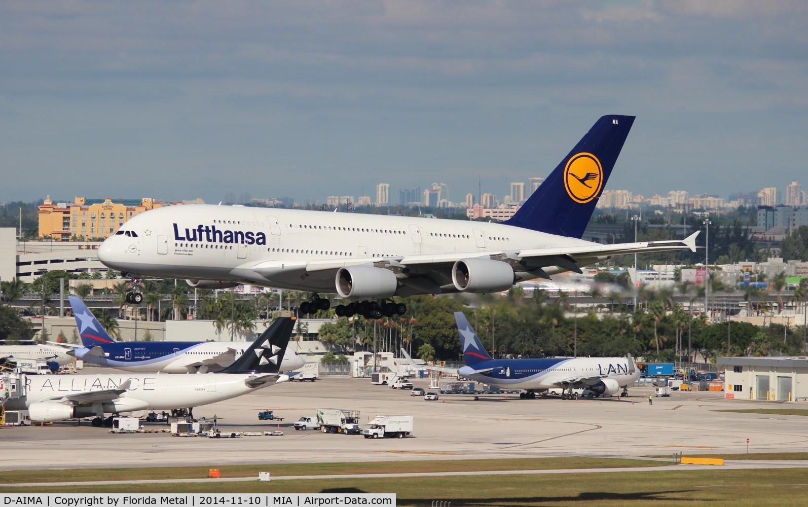 D-AIMA, 2010 Airbus A380-841 C/N 038, Lufthansa