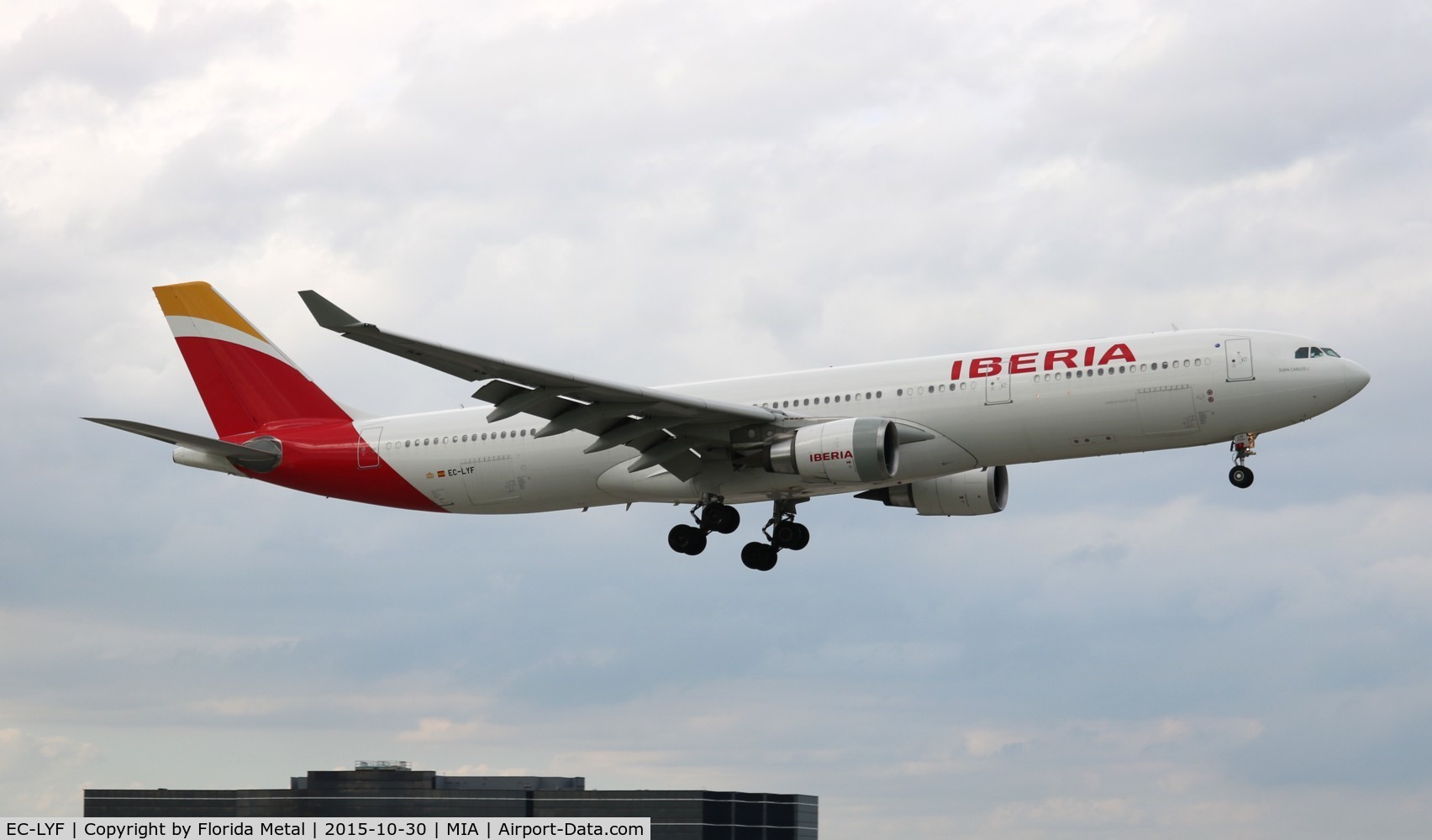 EC-LYF, 2013 Airbus A330-302 C/N 1437, Iberia