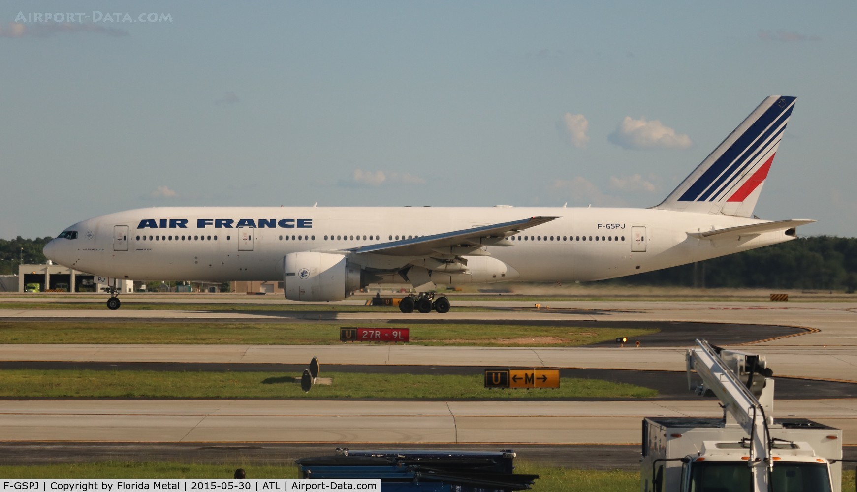 F-GSPJ, 1999 Boeing 777-228/ER C/N 29009, Air France