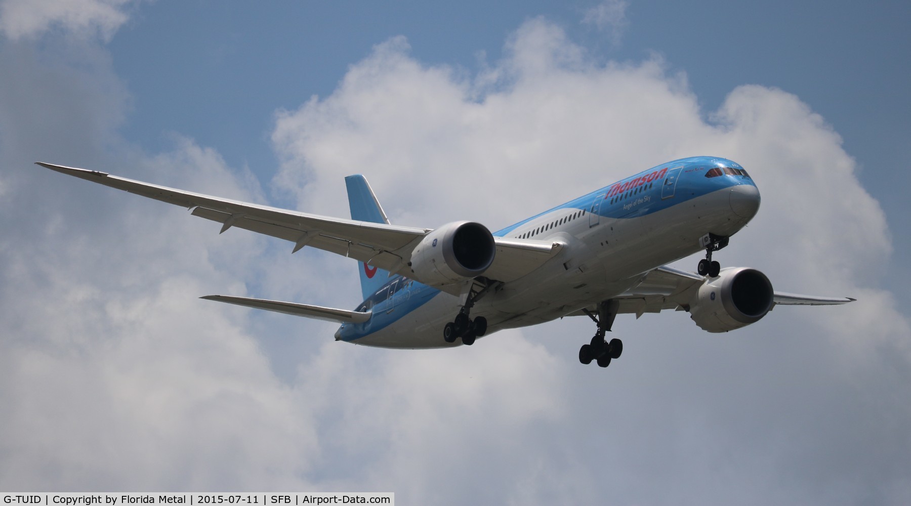 G-TUID, 2013 Boeing 787-8 Dreamliner C/N 36424, Thomson 787