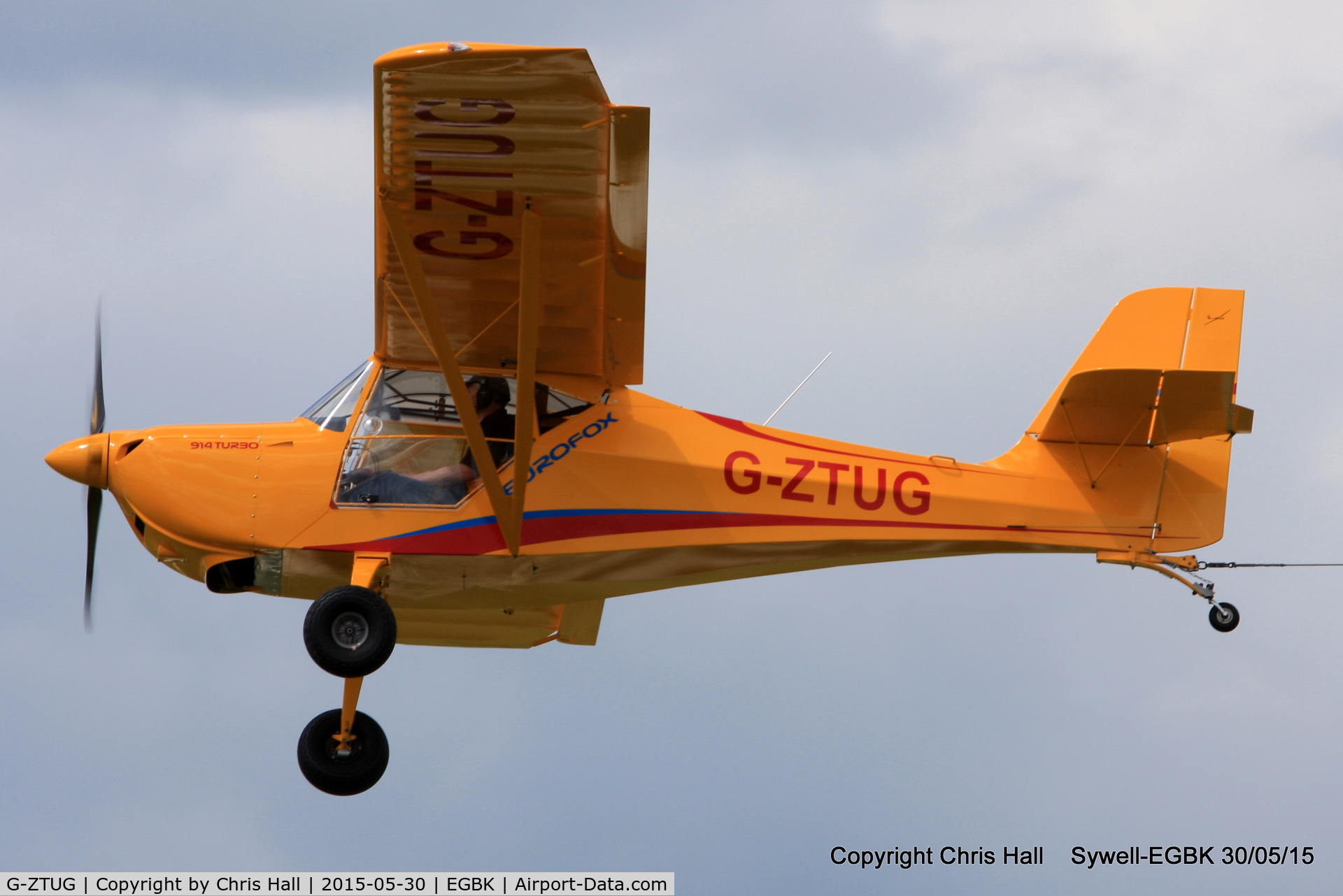 G-ZTUG, 2014 Eurofox 914 C/N LAA 376-15215, at Aeroexpo 2015