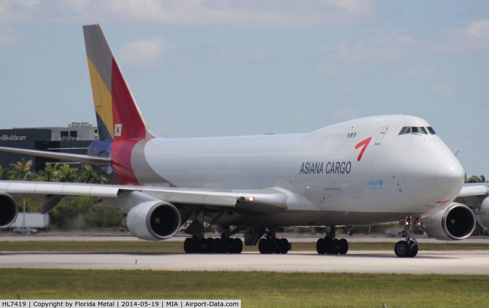 HL7419, 1994 Boeing 747-48EF (SCD) C/N 25781, Asiana Cargo