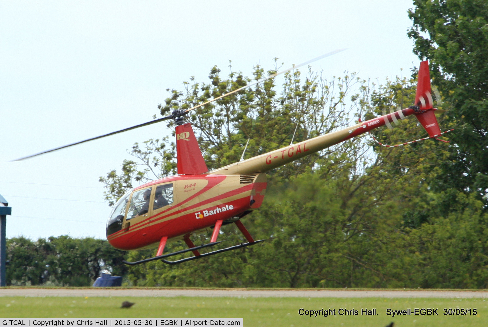 G-TCAL, 2007 Robinson R44 Raven II C/N 11628, at Aeroexpo 2015