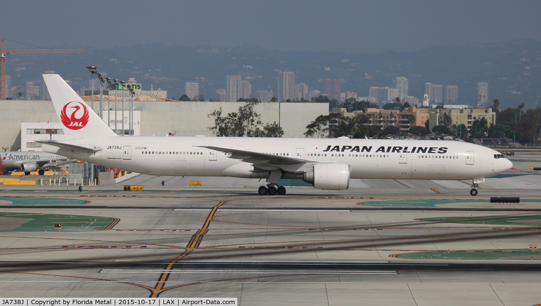 JA738J, 2008 Boeing 777-346/ER C/N 32436, Japan Airlines