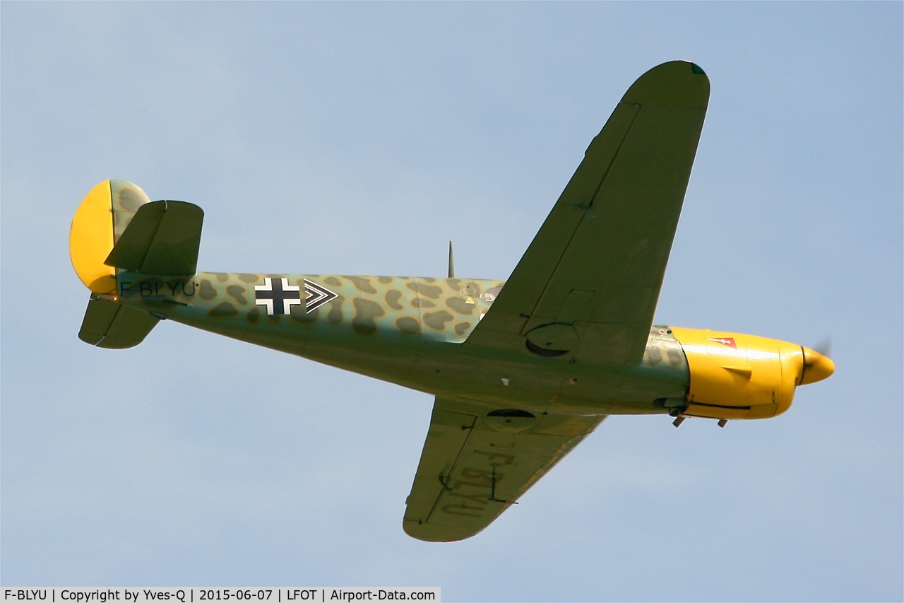 F-BLYU, Nord 1101 Noralpha C/N 18, Nord 1101 Noralpha, On display, Tours-St Symphorien Air Base 705 (LFOT-TUF) Open day 2015