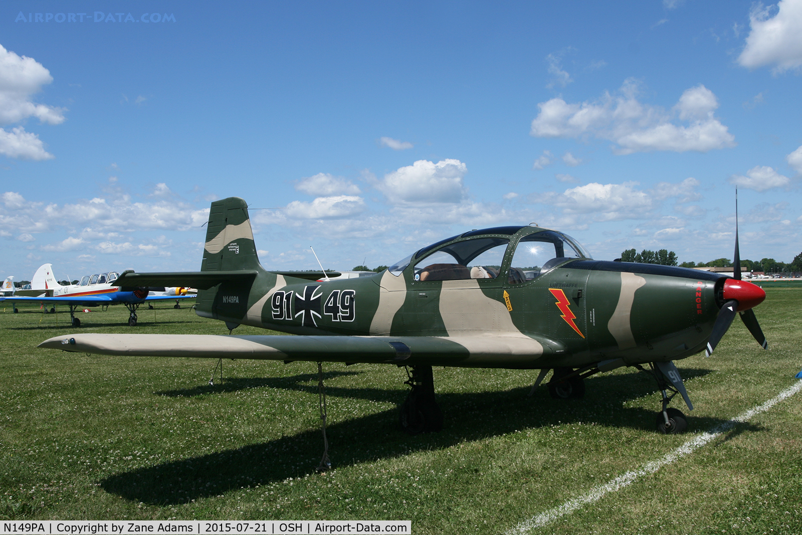 N149PA, 1965 Piaggio P-149E C/N 350, 2015 EAA AirVenture - Oshkosh, Wisconsin
