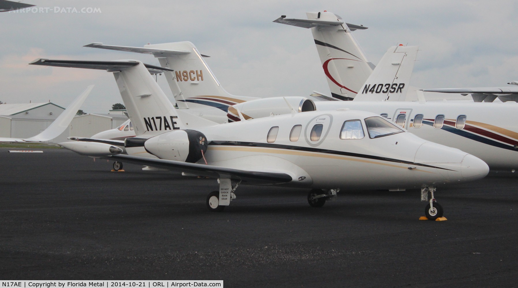 N17AE, 2007 Eclipse Aviation Corp EA500 C/N 000017, Eclipse 500