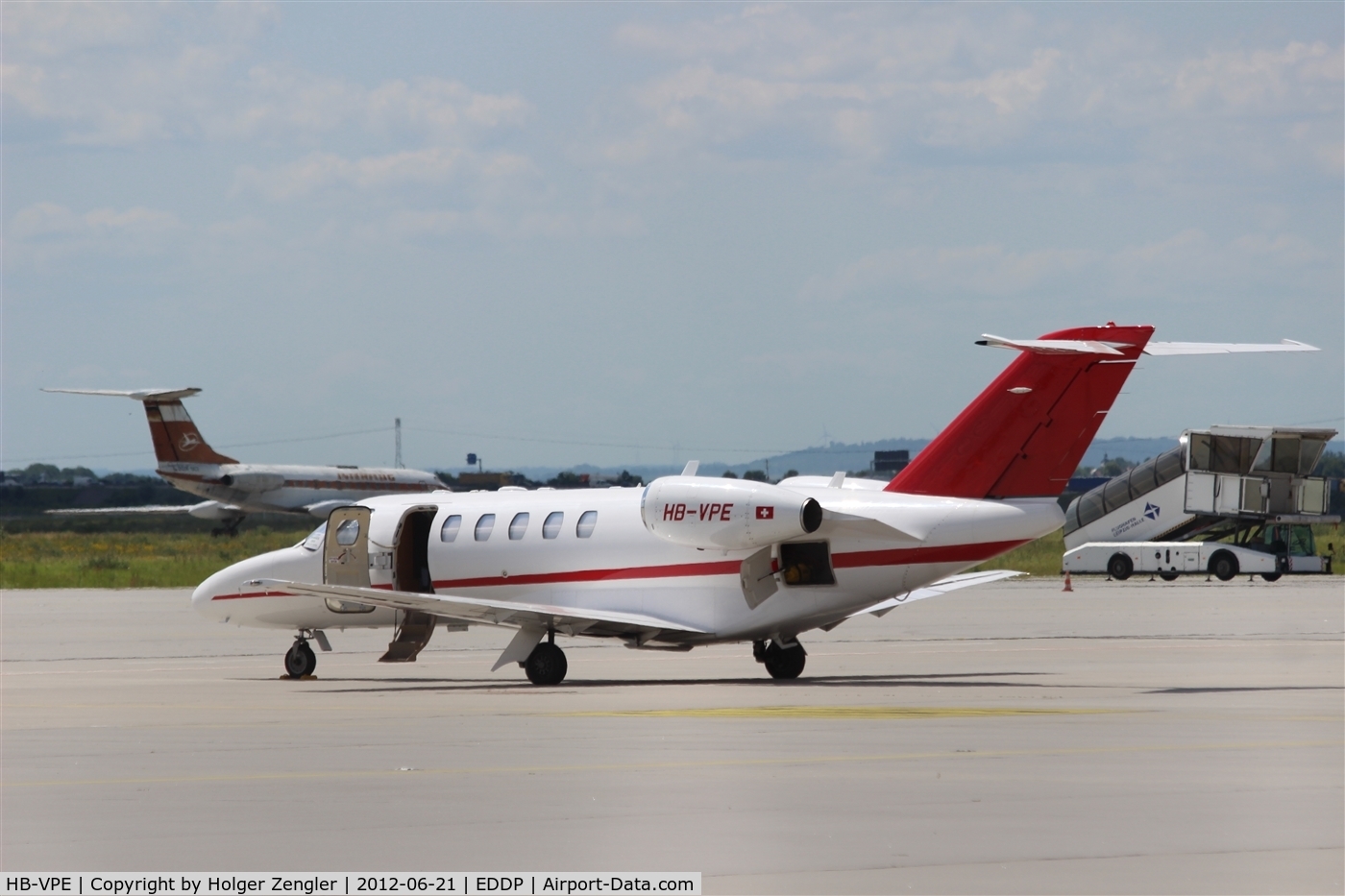 HB-VPE, 2007 Cessna Citation CJ2+ C/N 525A0375, Visitor from Switzerland....