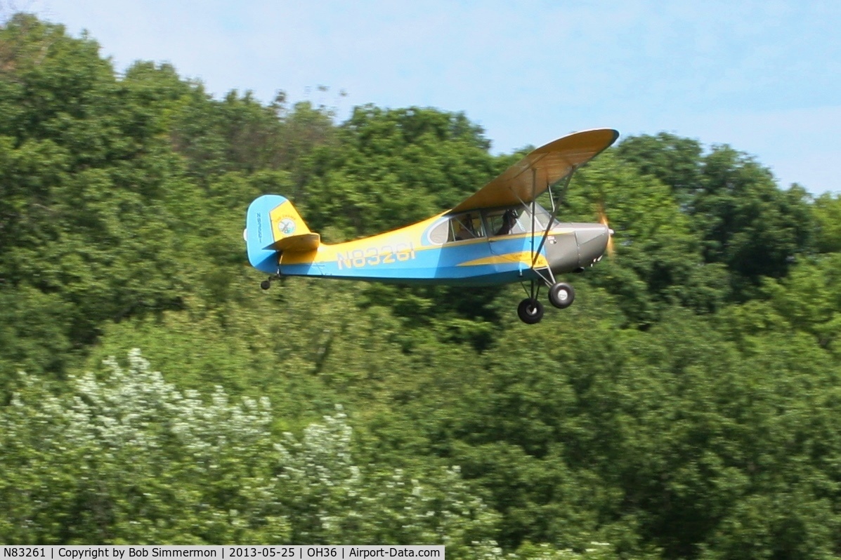 N83261, 1946 Aeronca 7AC Champion C/N 7AC-1925, Zanesville-Riverside fly-in