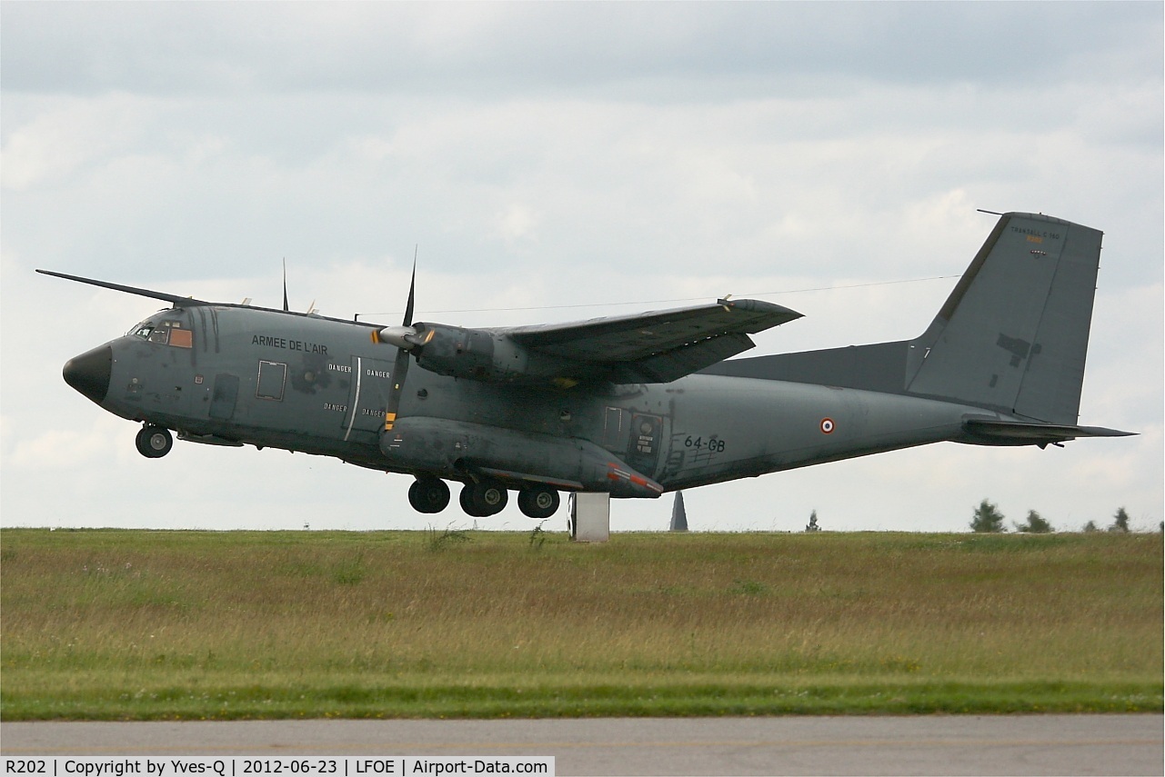 R202, Transall C-160R C/N 202, French Air Force C-160R Transall, On display, Evreux-Fauville Air Base 105 (LFOE) open day 2012