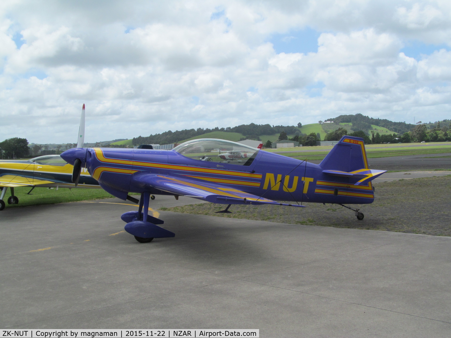 ZK-NUT, Giles G-202 C/N G202028, local aerobatic favourite
