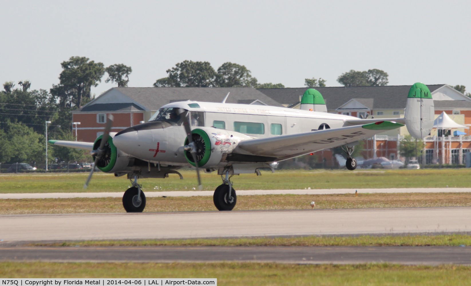 N75Q, 1951 Beech C-45G Expeditor (AT-11) C/N 4009/AF-423, C-45G