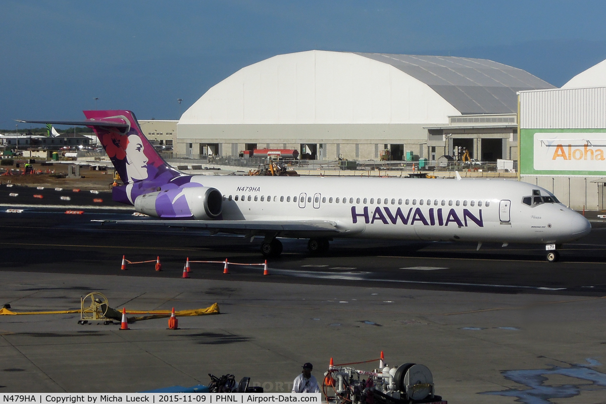 N479HA, 2001 Boeing 717-22A C/N 55124, At Honolulu