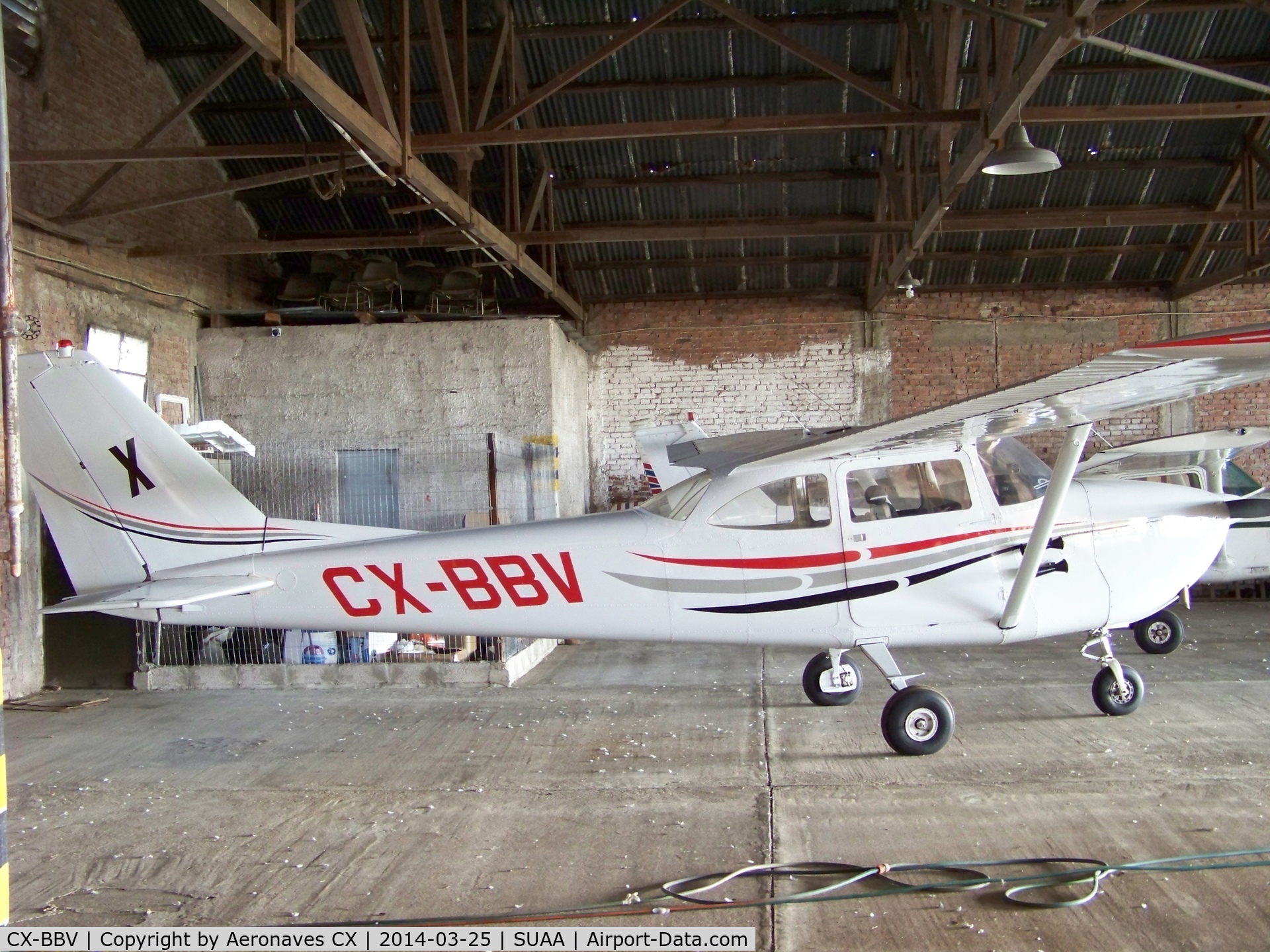 CX-BBV, 1963 Cessna 172D C/N 17250002, Avión escuela del Aero Club del Uruguay