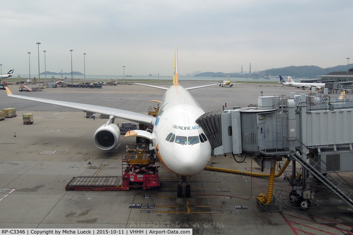 RP-C3346, 2015 Airbus A330-343 C/N 1602, At Hong Kong