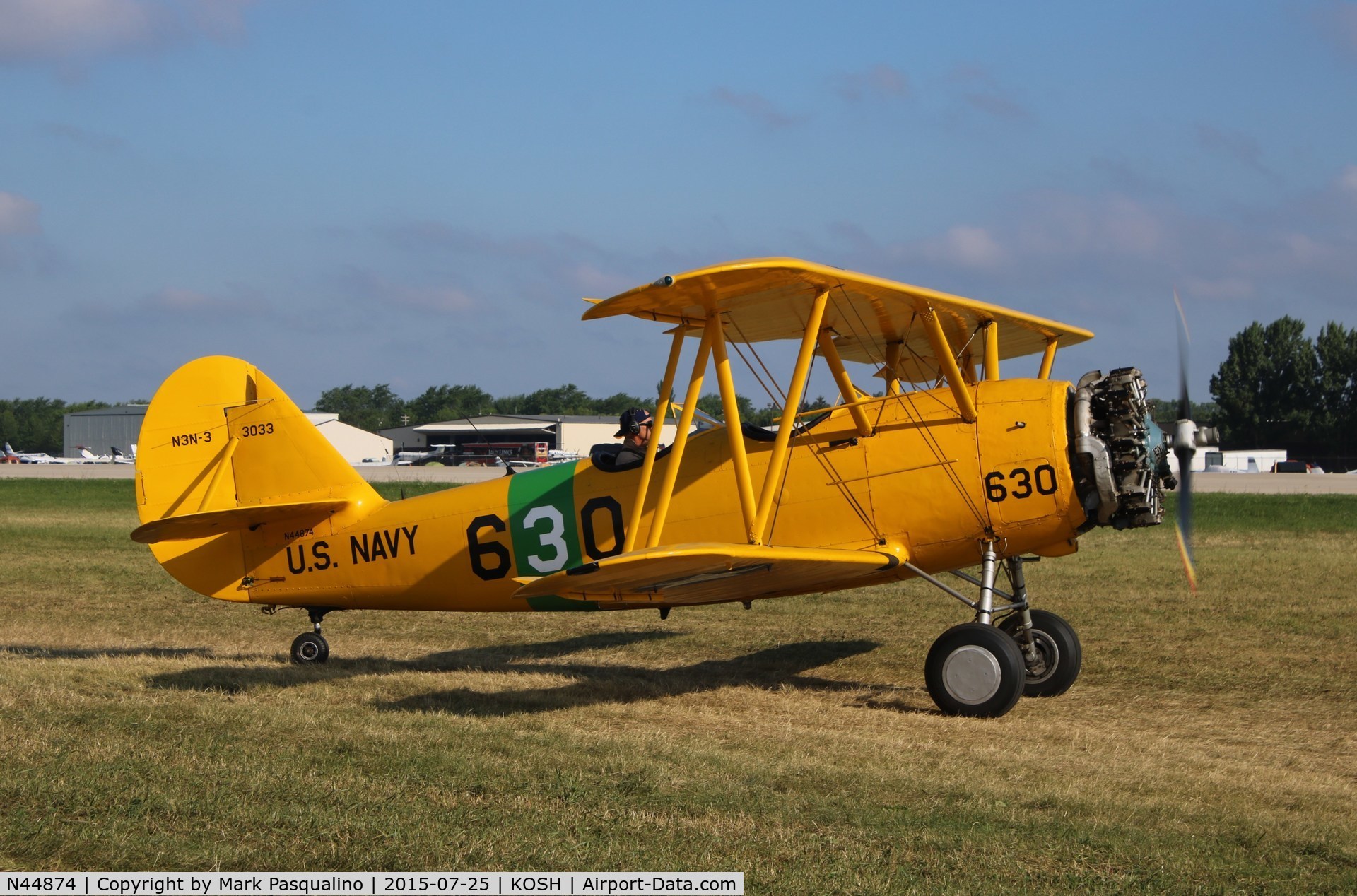 N44874, 1941 Naval Aircraft Factory N3N-3 C/N 3033, N3N-3