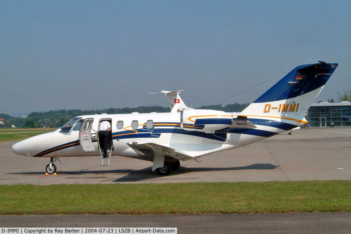 D-IMMI, 1999 Cessna 525 CitationJet CJ1 C/N 525-0303, Cessna CitationJet [525-0303] Bern Belp~HB 23/07/2004