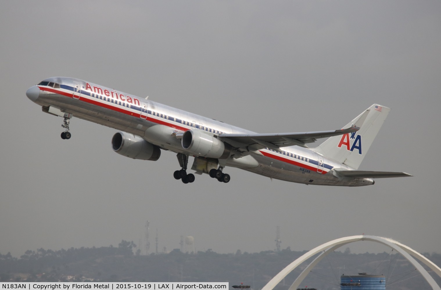 N183AN, 1999 Boeing 757-223 C/N 29593, American