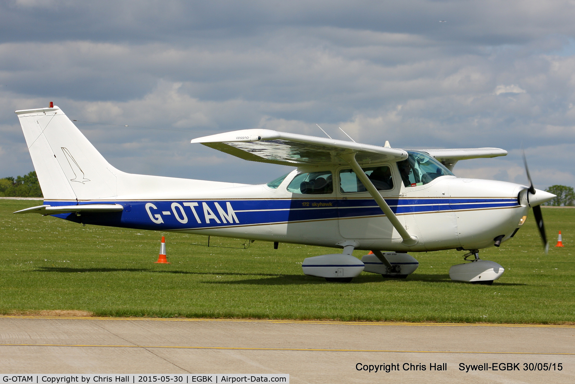 G-OTAM, 1974 Cessna 172M Skyhawk C/N 172-64098, at Aeroexpo 2015