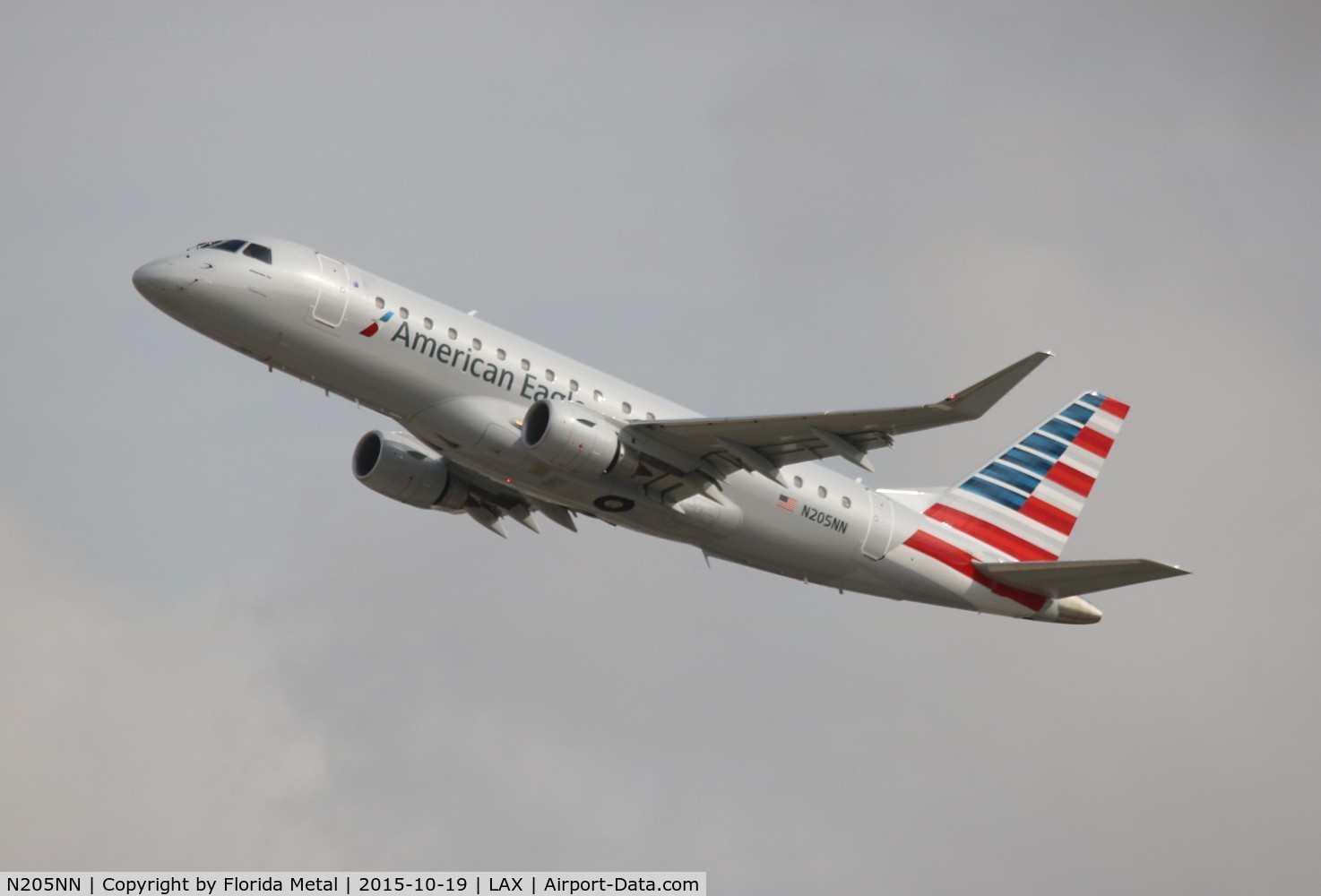 N205NN, 2015 Embraer 175LR (ERJ-170-200LR) C/N 17000481, American Eagle