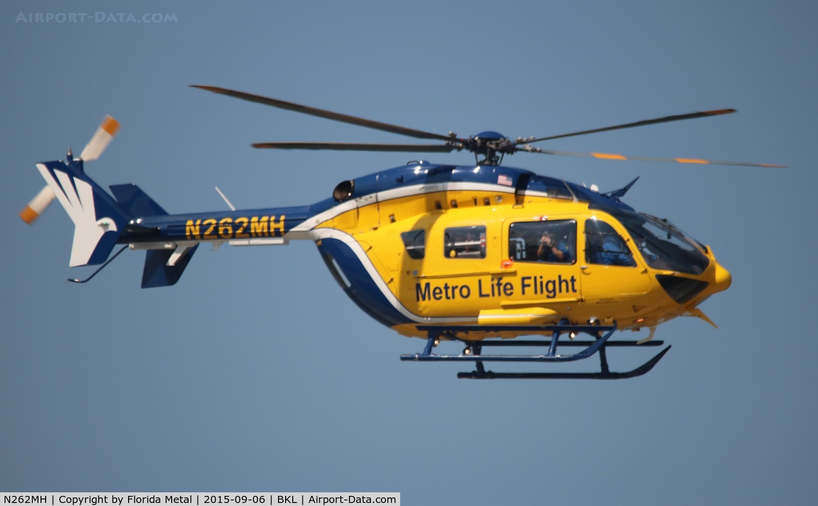 N262MH, Eurocopter-Kawasaki EC-145 (BK-117C-2) C/N 9278, Metro Life Flight Cleveland