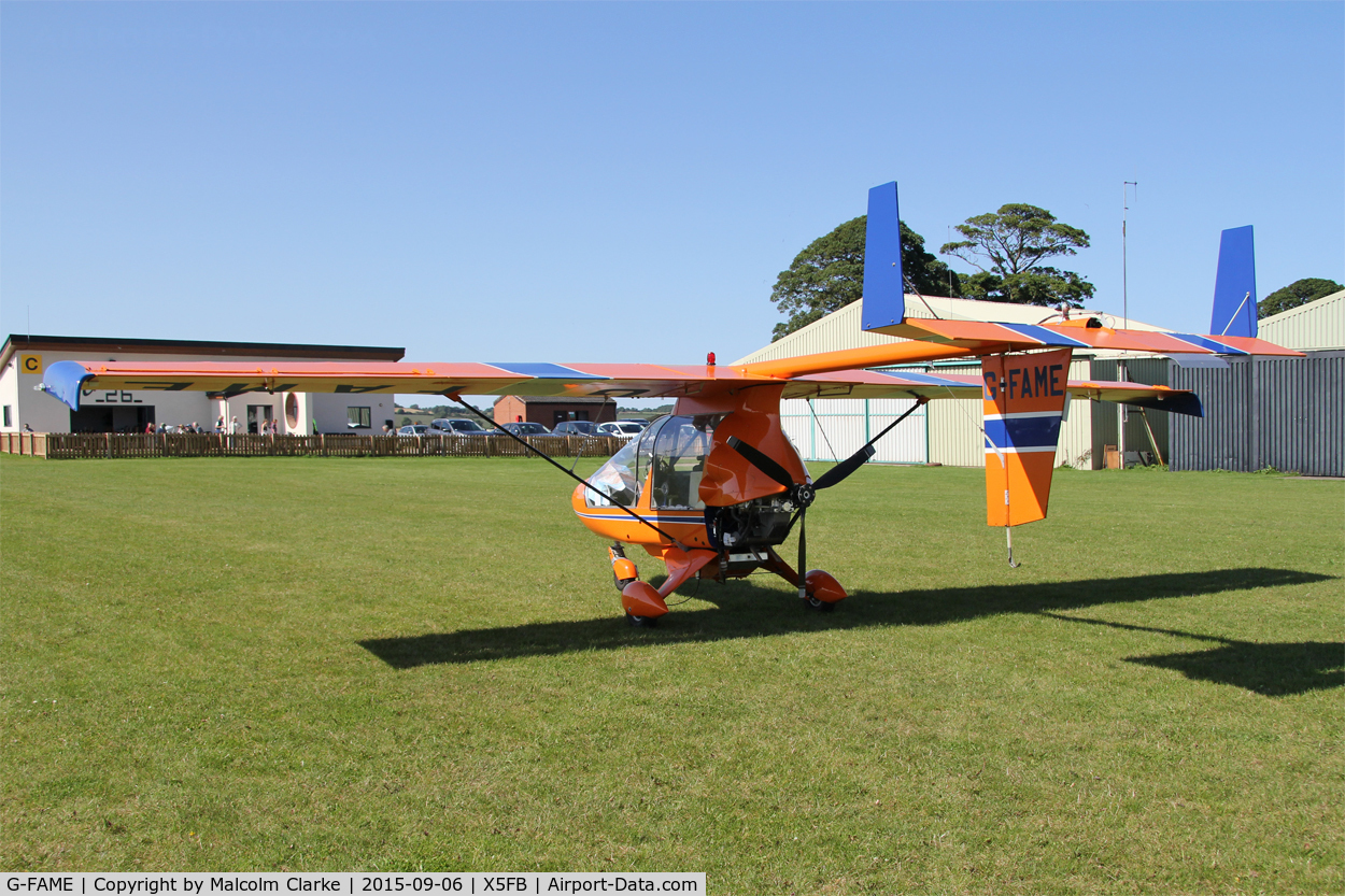 G-FAME, 1997 CFM Starstreak Shadow SA-II C/N PFA 206A-12973, CFM Starstreak Shadow SA-II, Fishburn Airfield, September 6th 2015.