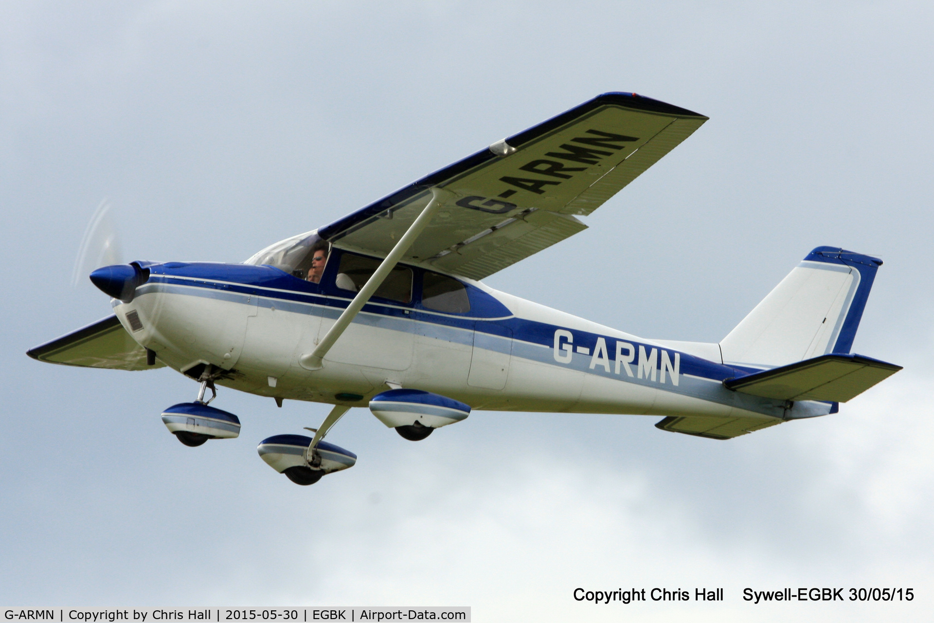 G-ARMN, 1961 Cessna 175B Skylark C/N 175-56994, at Aeroexpo 2015