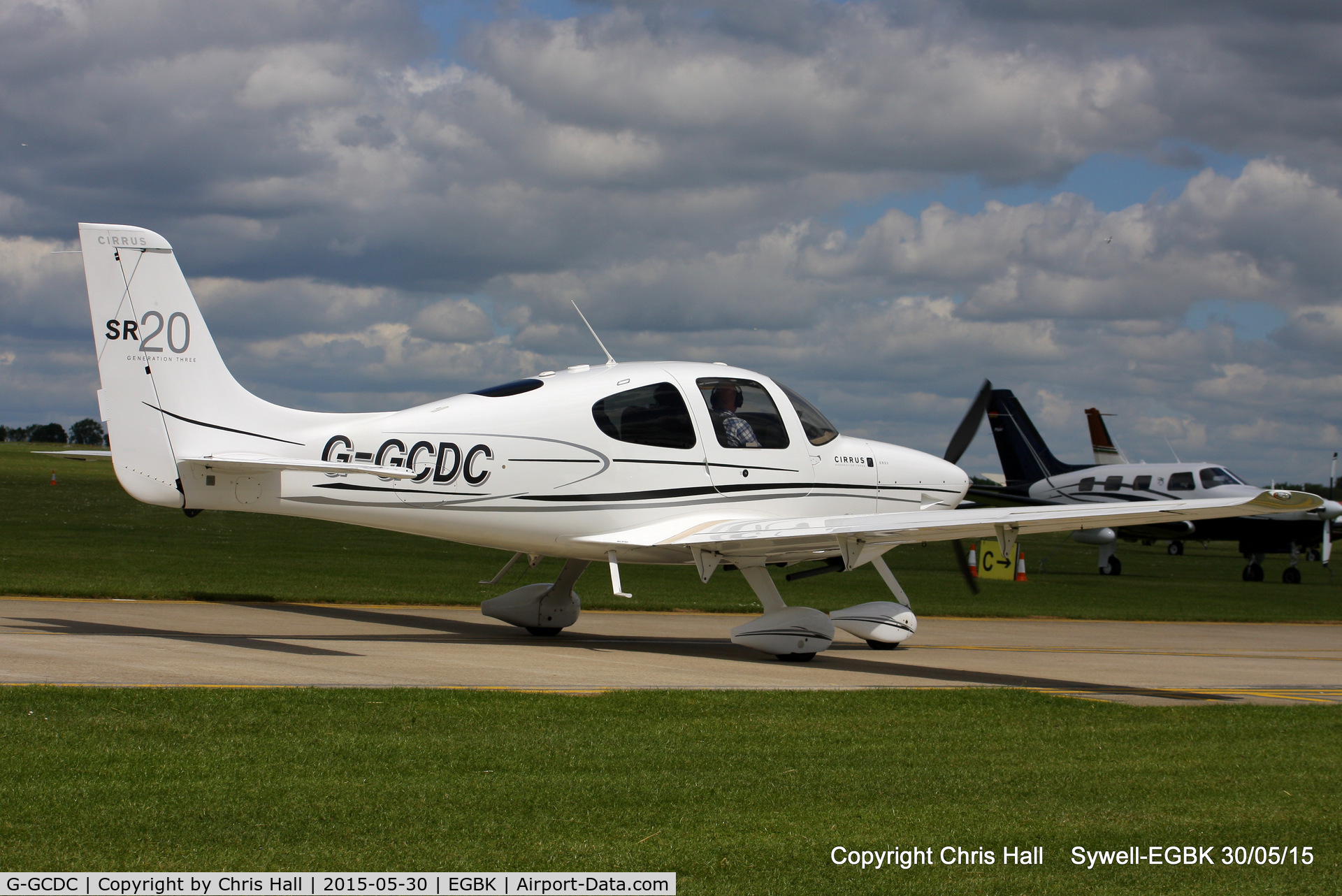 G-GCDC, 2008 Cirrus SR20 G3 C/N 2008, at Aeroexpo 2015