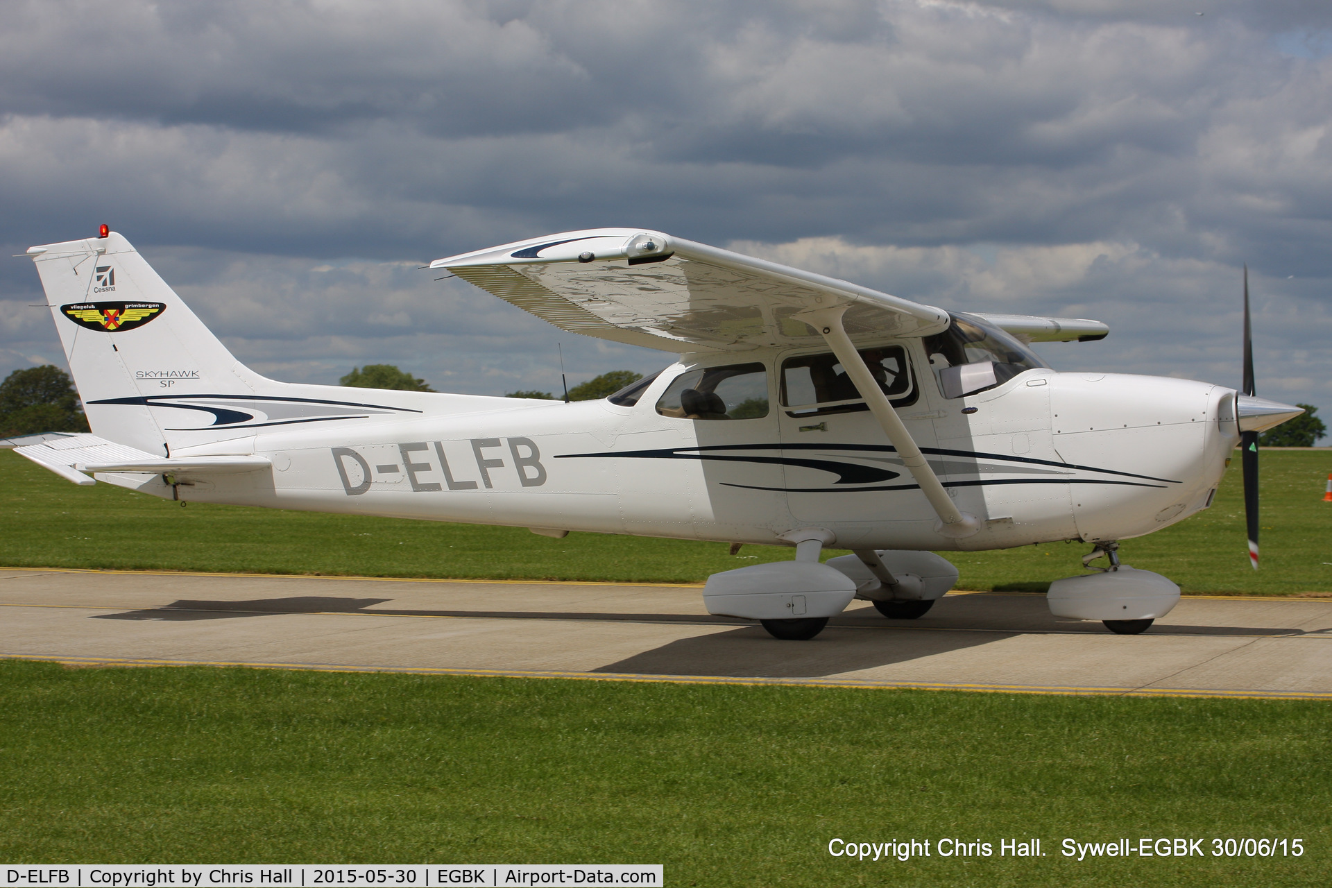 D-ELFB, 2005 Cessna 172S Skyhawk SP C/N 172S9837, at Aeroexpo 2015