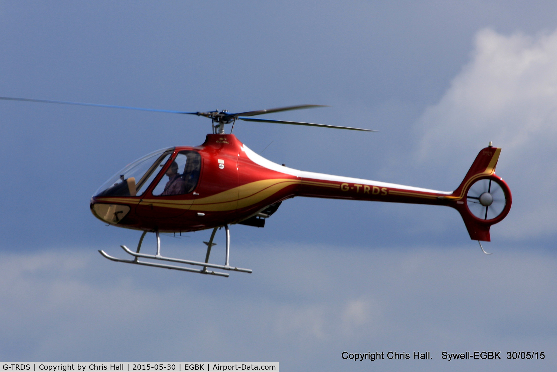 G-TRDS, 2013 Guimbal Cabri G2 C/N 1049, at Aeroexpo 2015
