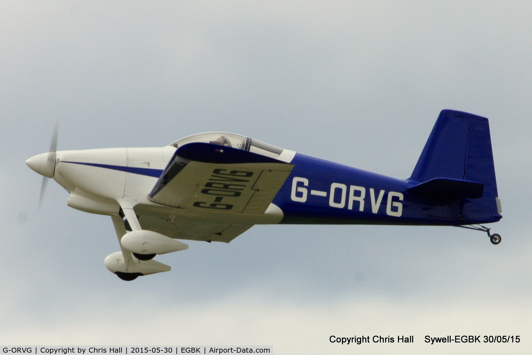 G-ORVG, 2001 Vans RV-6 C/N PFA 181A-13509, at Aeroexpo 2015