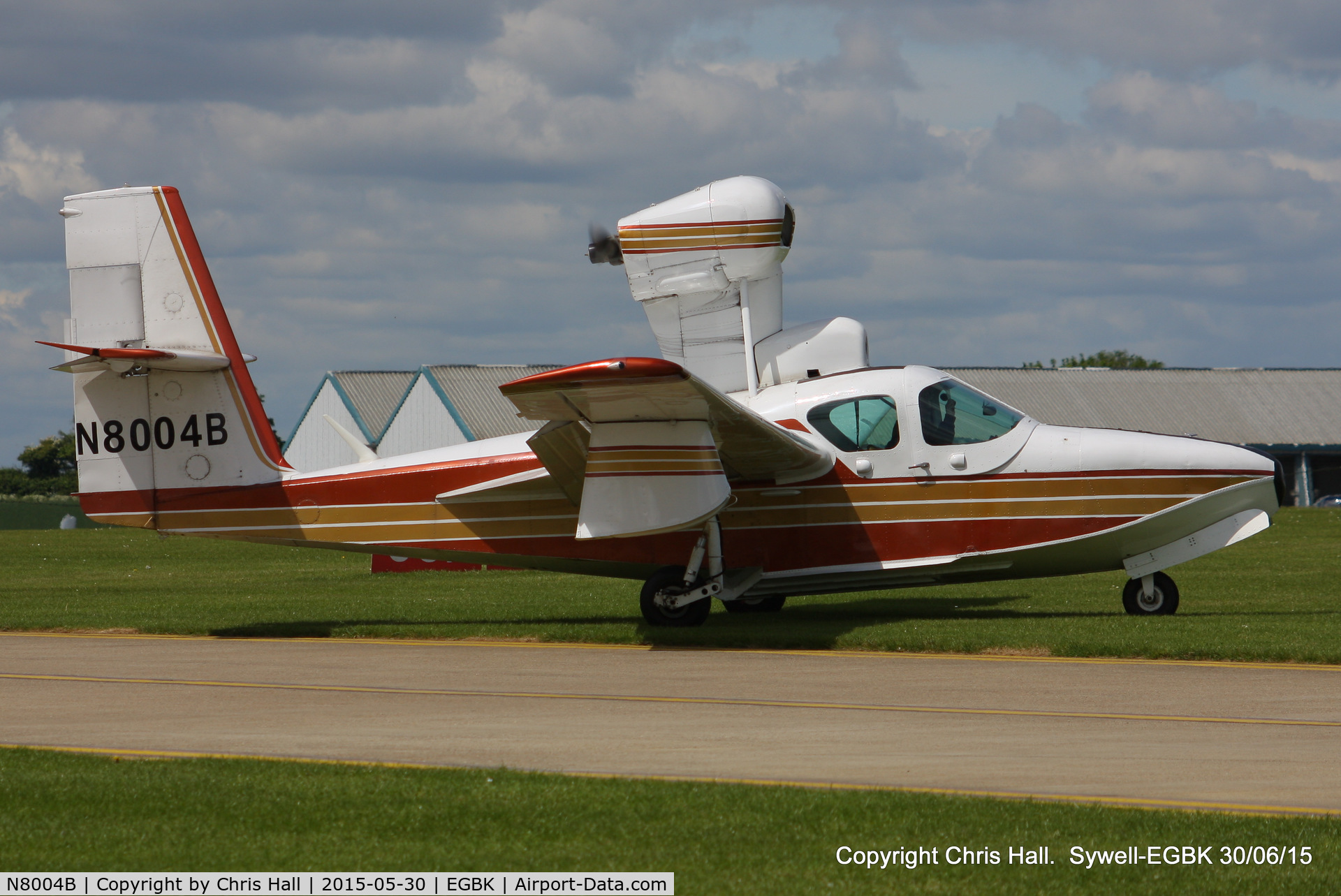 N8004B, 1980 Consolidated Aeronautics Inc. Lake LA-4-200 C/N 1022, at Aeroexpo 2015