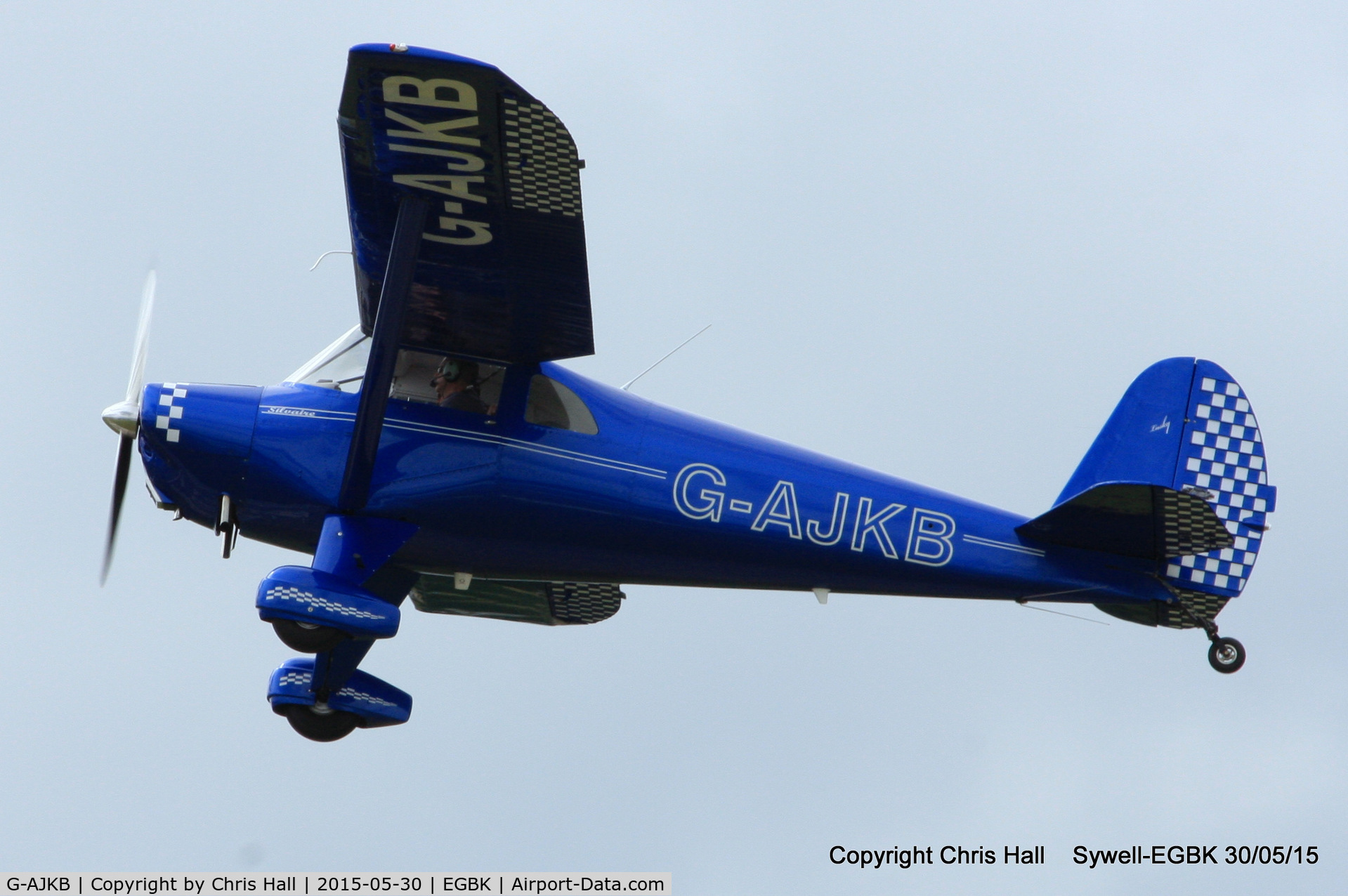 G-AJKB, 1946 Luscombe 8E Silvaire C/N 3058, at Aeroexpo 2015