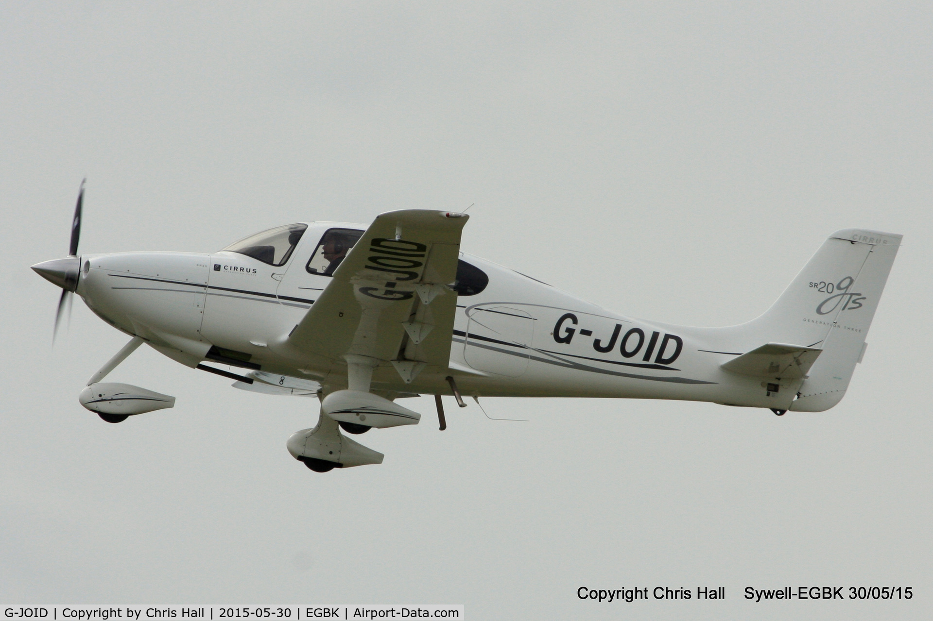 G-JOID, 2008 Cirrus SR20 G3 GTS C/N 1910, at Aeroexpo 2015