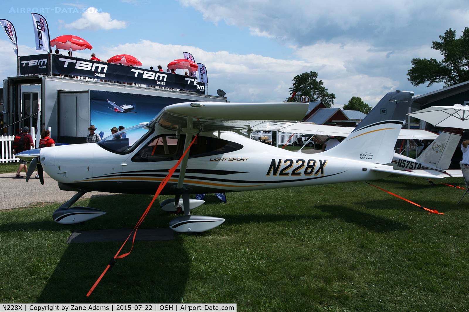 N228X, TL Ultralight TL-3000 Sirius C/N TLUSA180, 2015 - EAA AirVenture - Oshkosh Wisconsin.