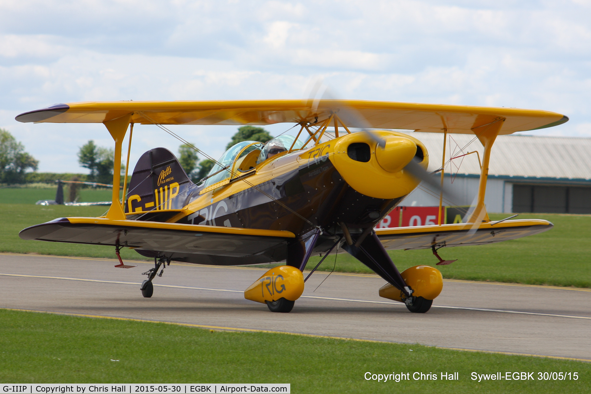 G-IIIP, 1984 Pitts S-1D Special C/N PFA 009-10195, at Aeroexpo 2015