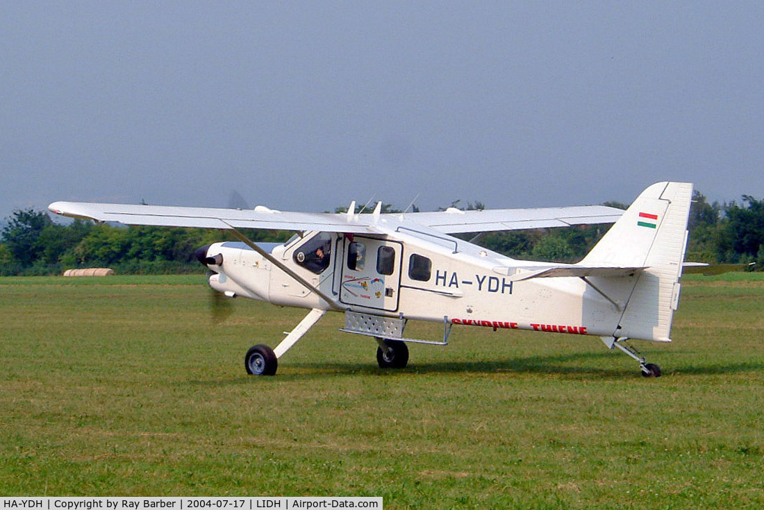 HA-YDH, 2001 Technoavia SMG-92 Turbo Finist C/N 01-007, Technoavia SMG-92 Turbo Finist [01-007] Thiene~I 17/07/2004
