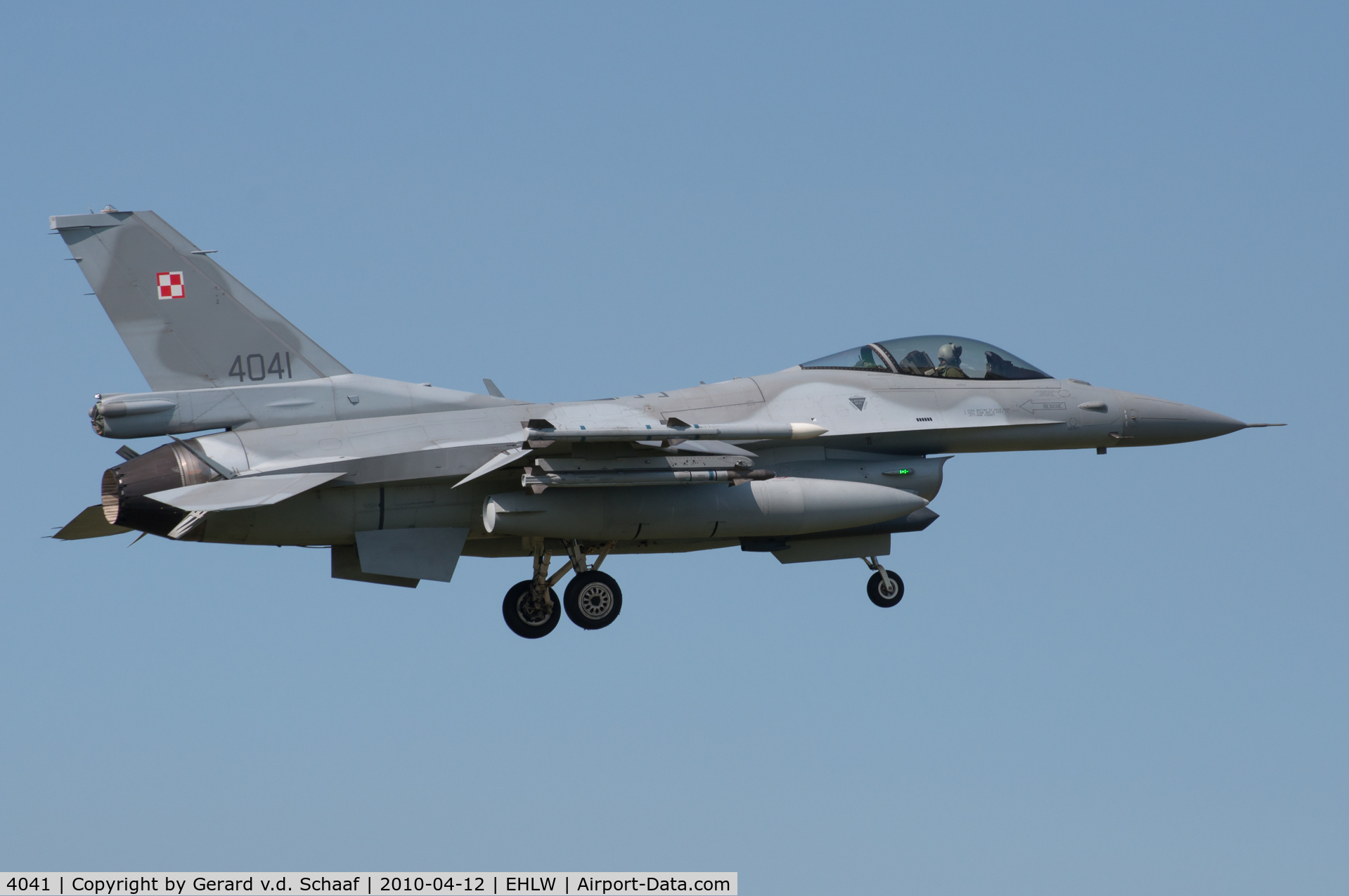 4041, Lockheed Martin F-16CJ Fighting Falcon C/N JC-2, Leeuwarden, April 2010