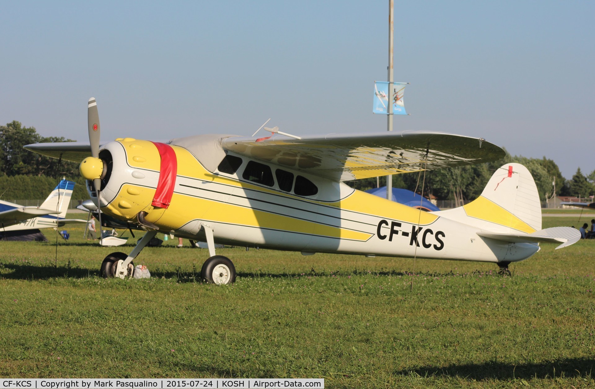 CF-KCS, 1947 Cessna 195 C/N 7034, Ceesna 195