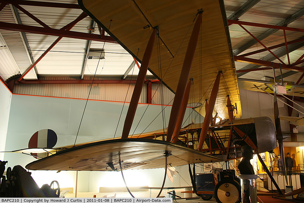 BAPC210, Avro 504J Replica C/N BAPC210, Preserved at the Solent Sky Museum, Southampton.