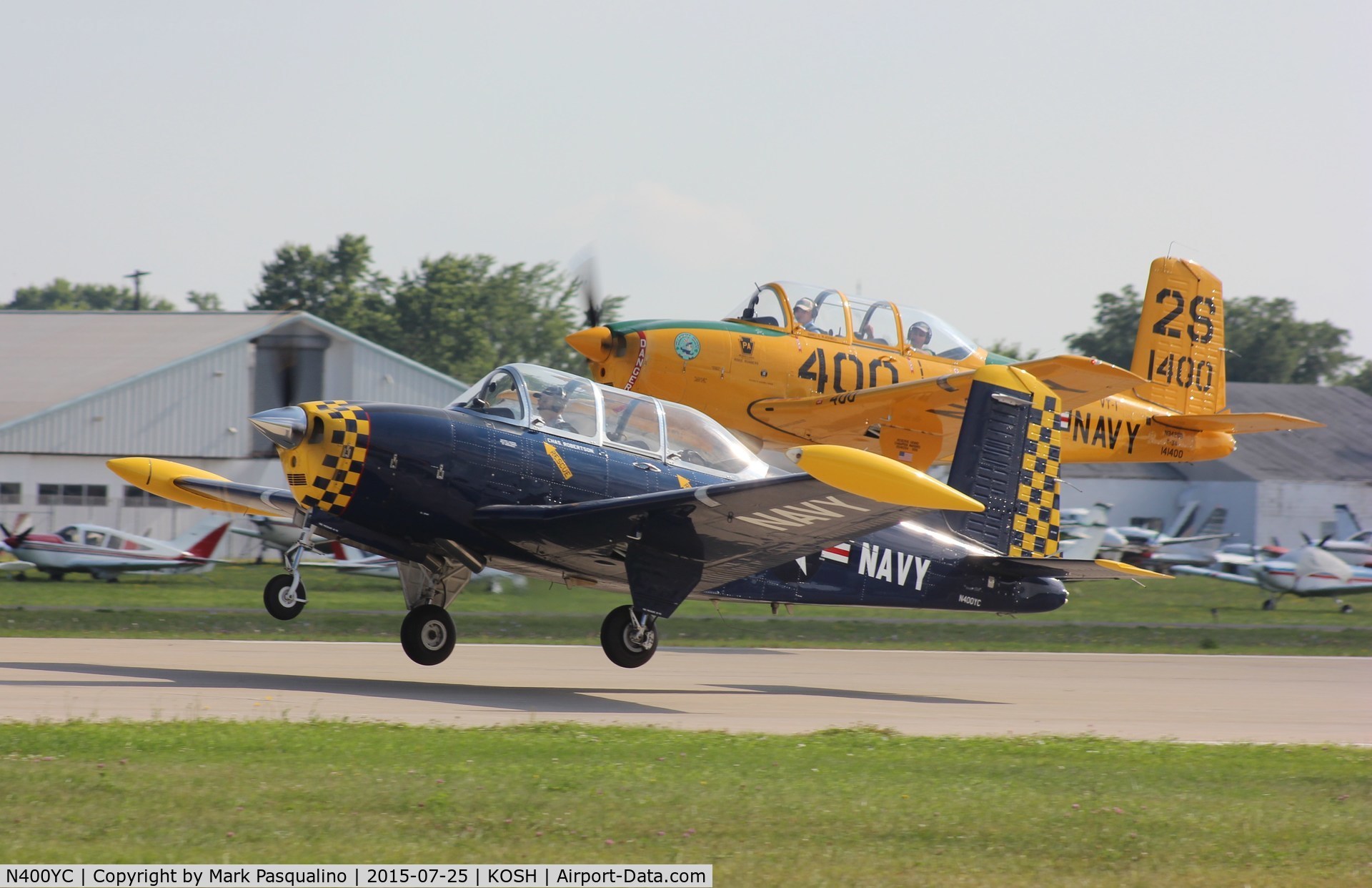 N400YC, 1953 Beech T-34A (A45) Mentor Mentor C/N G-128, Beech T-34A