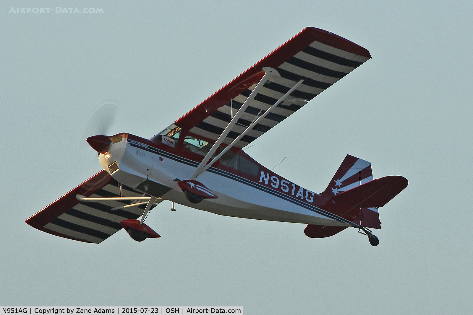 N951AG, 1999 American Champion 8KCAB Decathlon C/N 850-99, 2015 EAA AirVenture - Oshkosh, Wisconsin