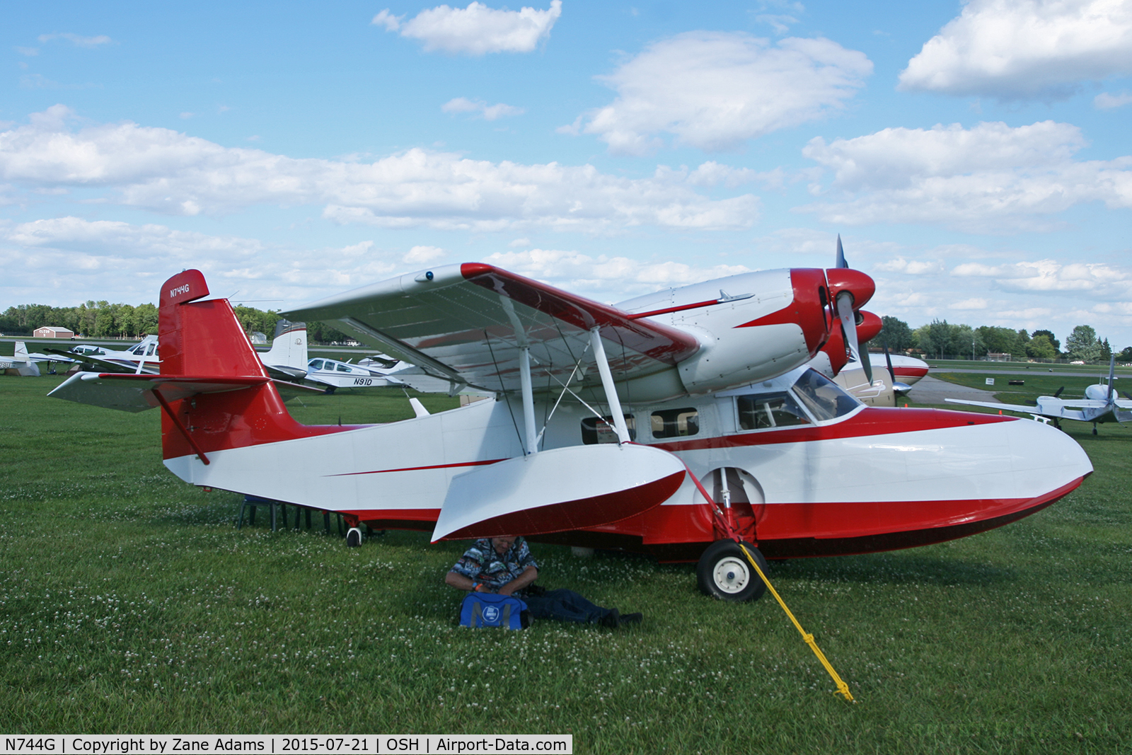 N744G, 1944 Grumman G-44 Widgeon C/N 1394, 2015 EAA AirVenture - Oshkosh, Wisconsin